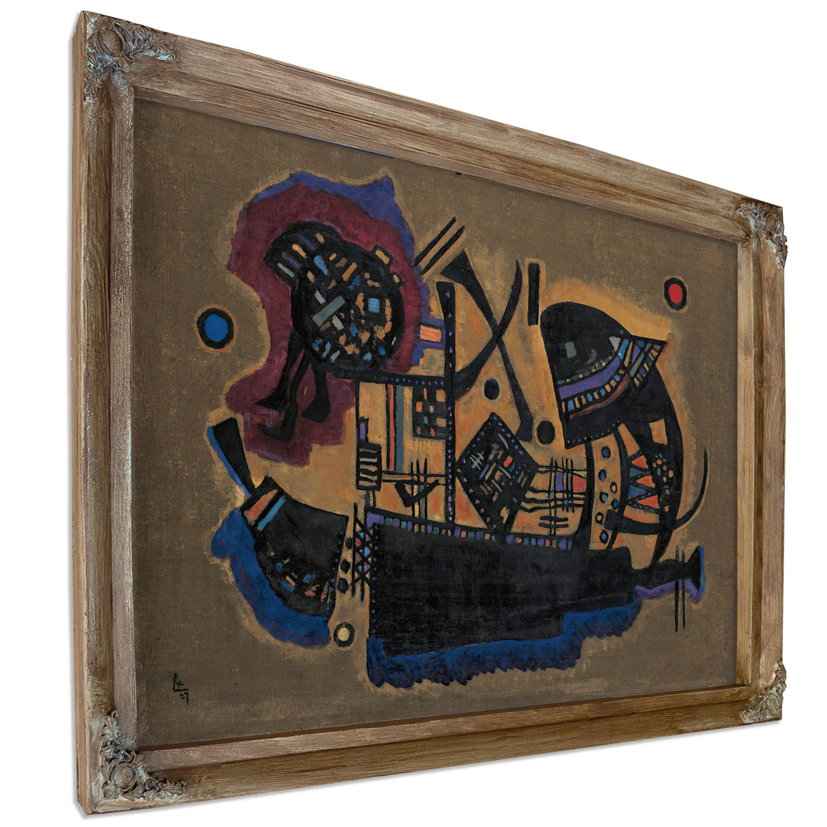 Geflecht Woven 1927 By Wassily Kandinsky