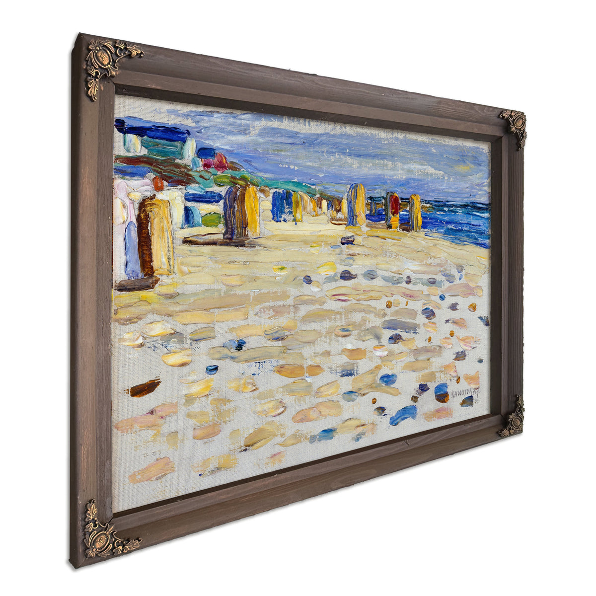 Holland Strandkorbe 1904 By Wassily Kandinsky