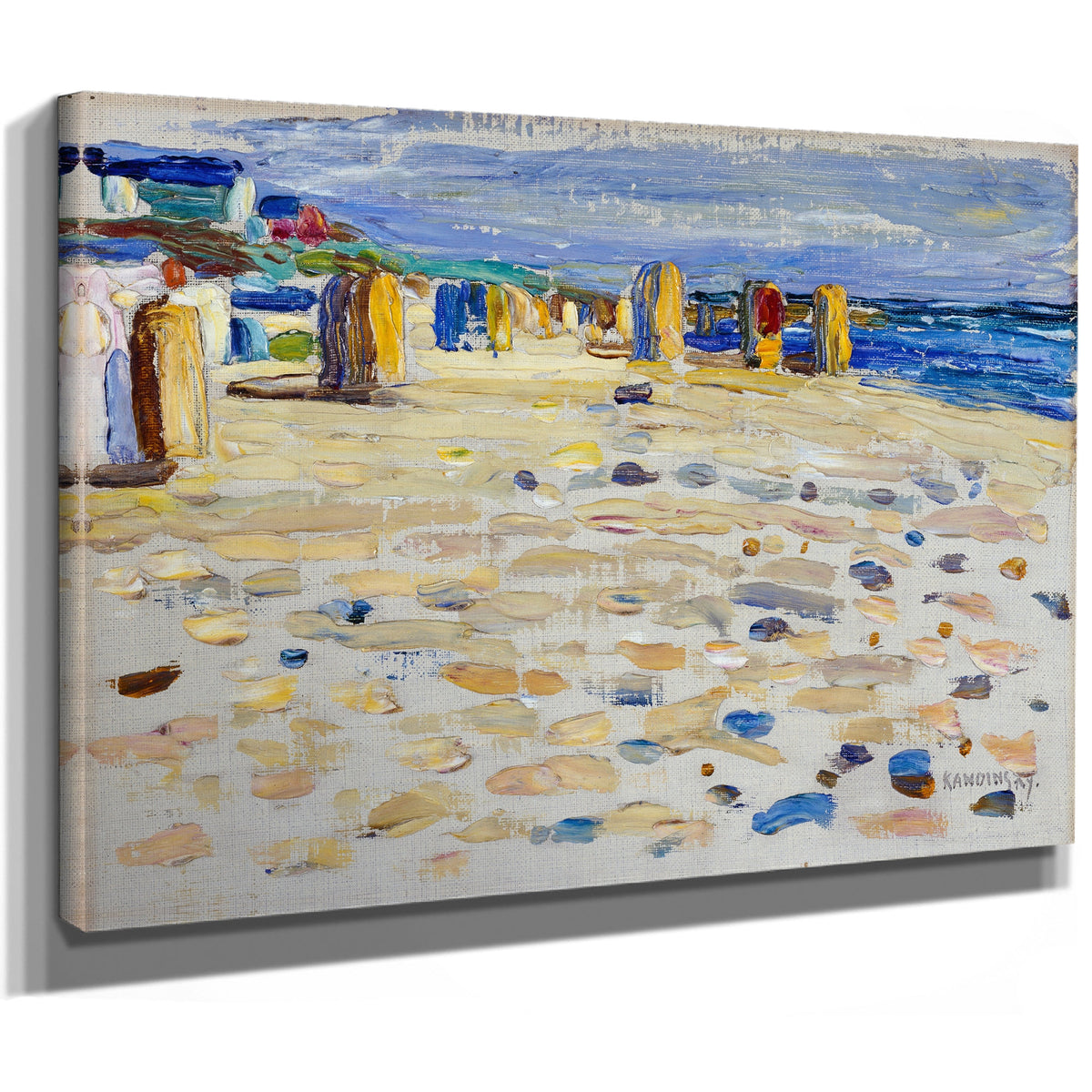 Holland Strandkorbe 1904 By Wassily Kandinsky