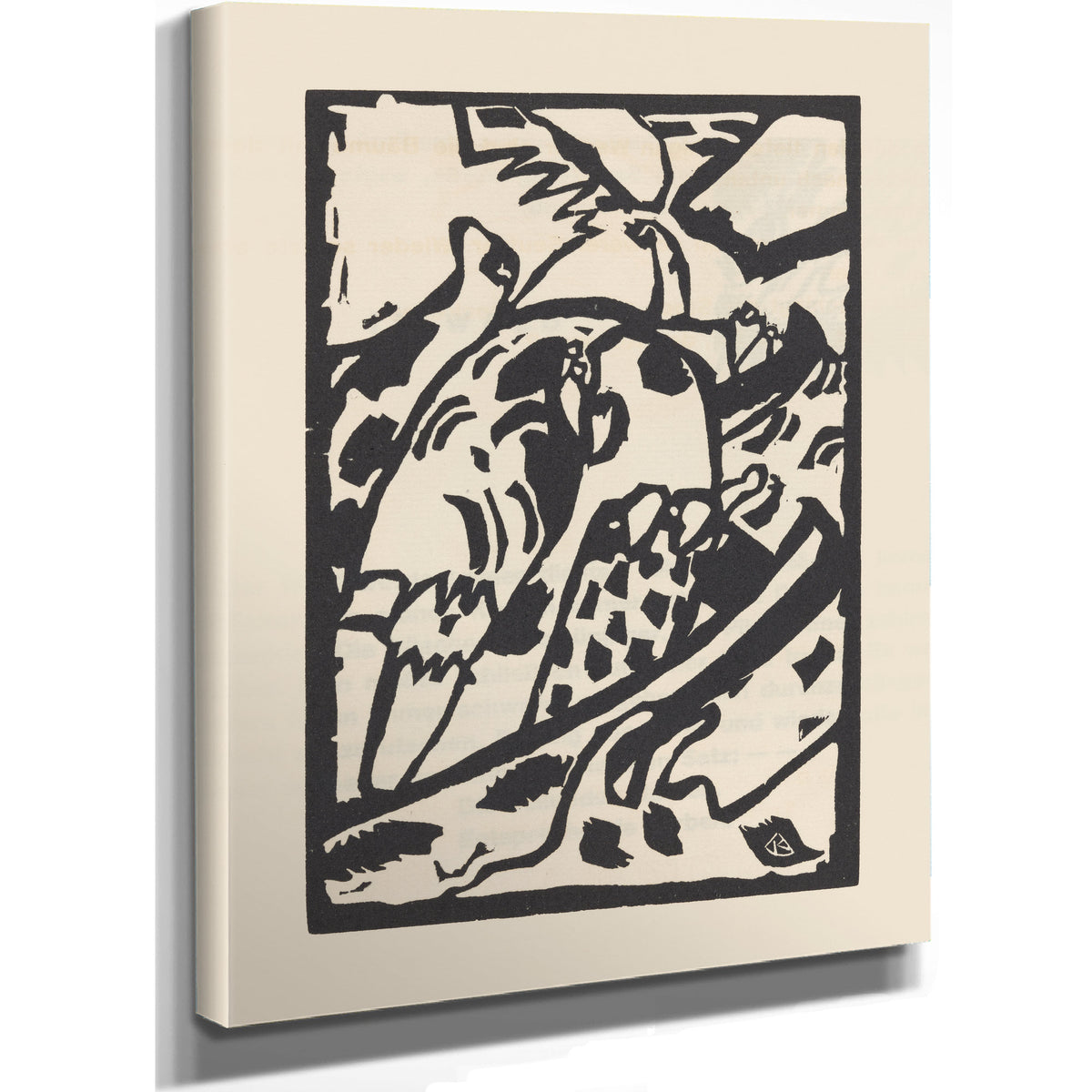 Klange Plate 25 1913 By Wassily Kandinsky
