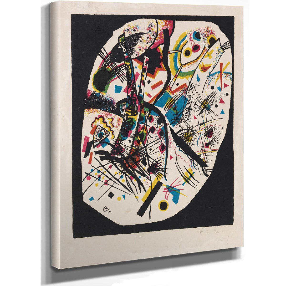 Kleine Welten Iii 1922 By Wassily Kandinsky