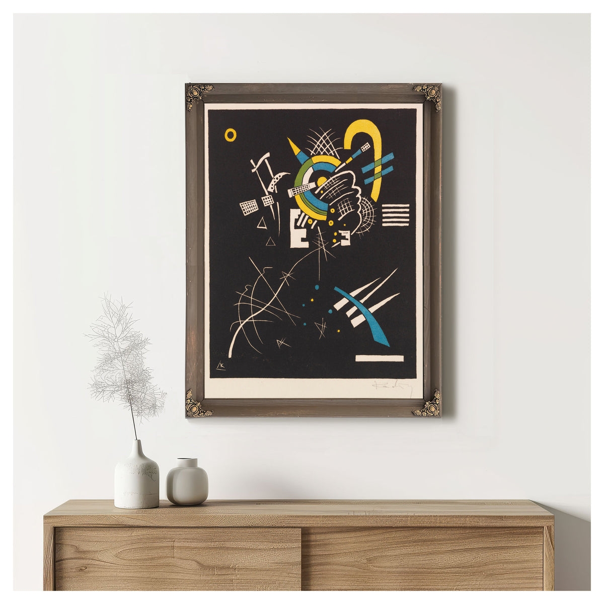 Kleine Welten Vii 1922 By Wassily Kandinsky