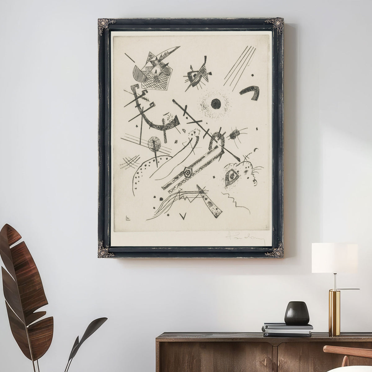 Kleine Welten Xi R 174 1922 By Wassily Kandinsky