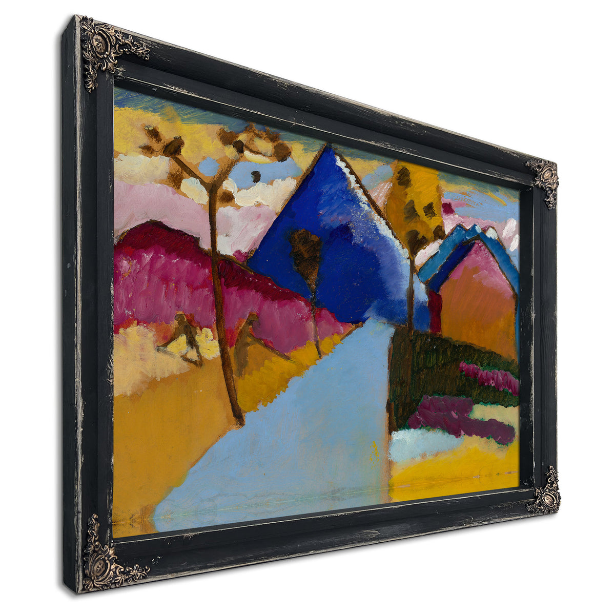 Kochel Straight Street 1909 By Wassily Kandinsky