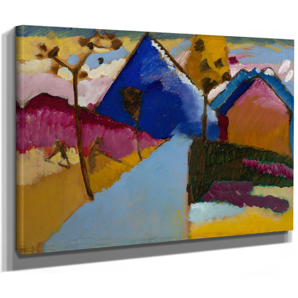 Kochel Straight Street 1909 By Wassily Kandinsky