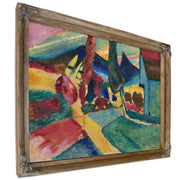 Landscape Two Poplars 1912 By Wassily Kandinsky