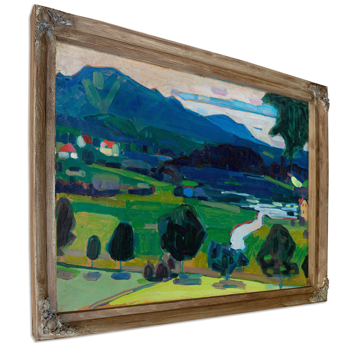 Murnau View Over Staffelsee 1908 By Wassily Kandinsky