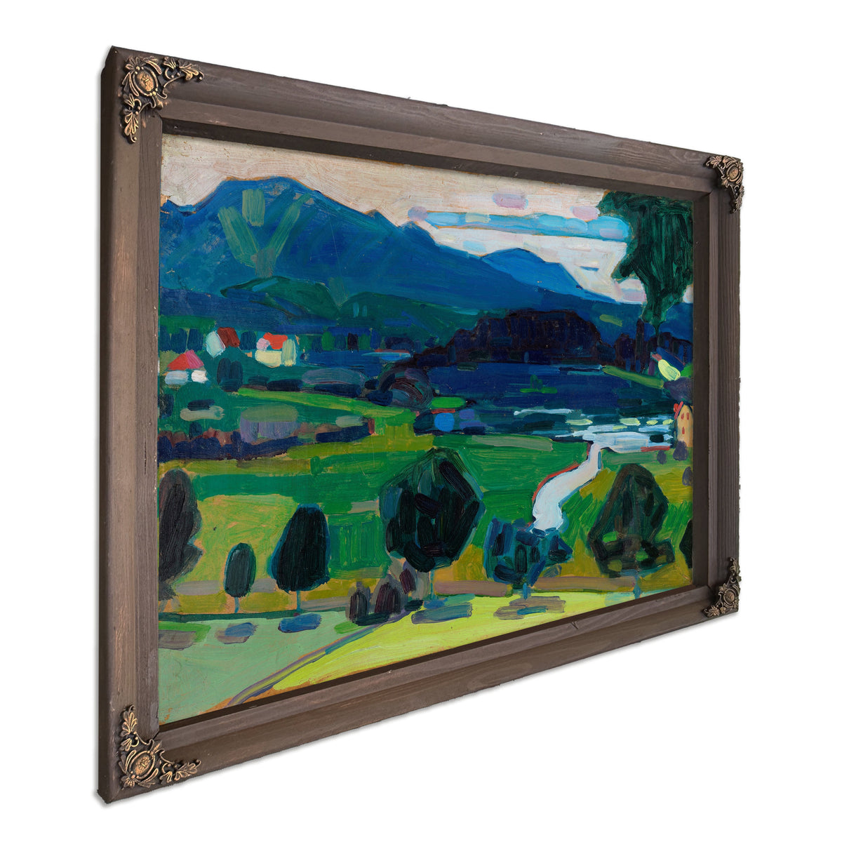 Murnau View Over Staffelsee 1908 By Wassily Kandinsky