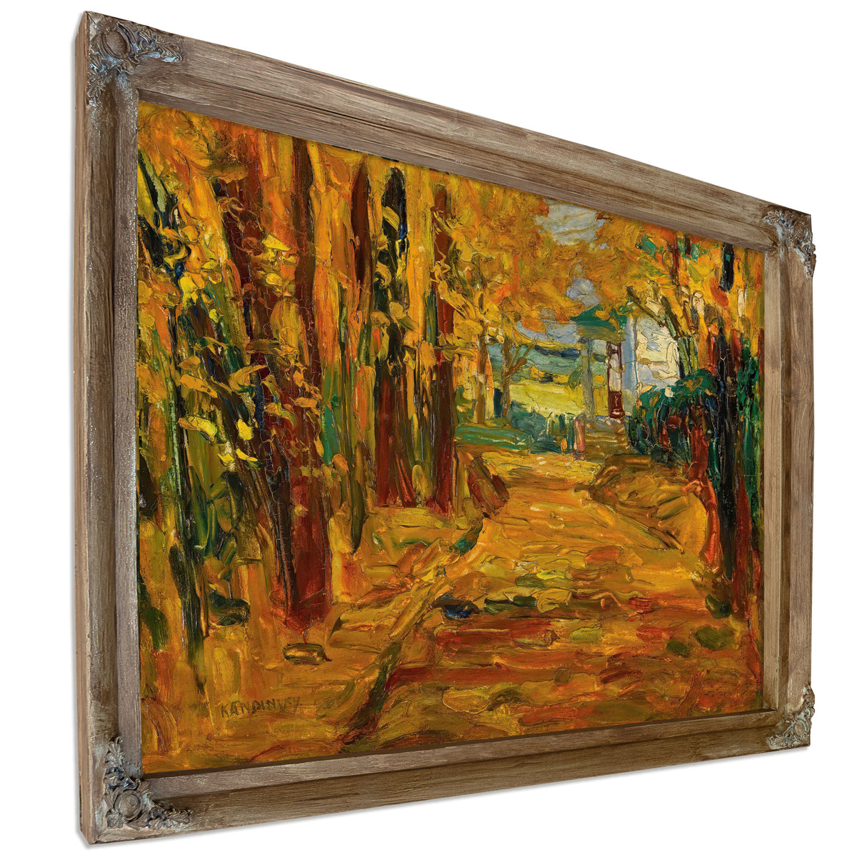 Park von St Cloud Herbst I 1906 By Wassily Kandinsky