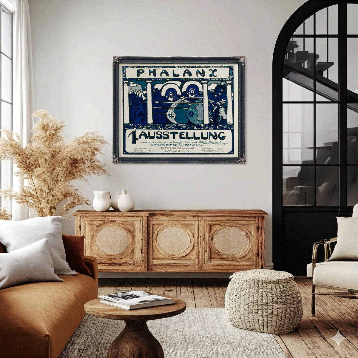 Plakat Fur Die Erste Ausstellung der 02 By Wassily Kandinsky
