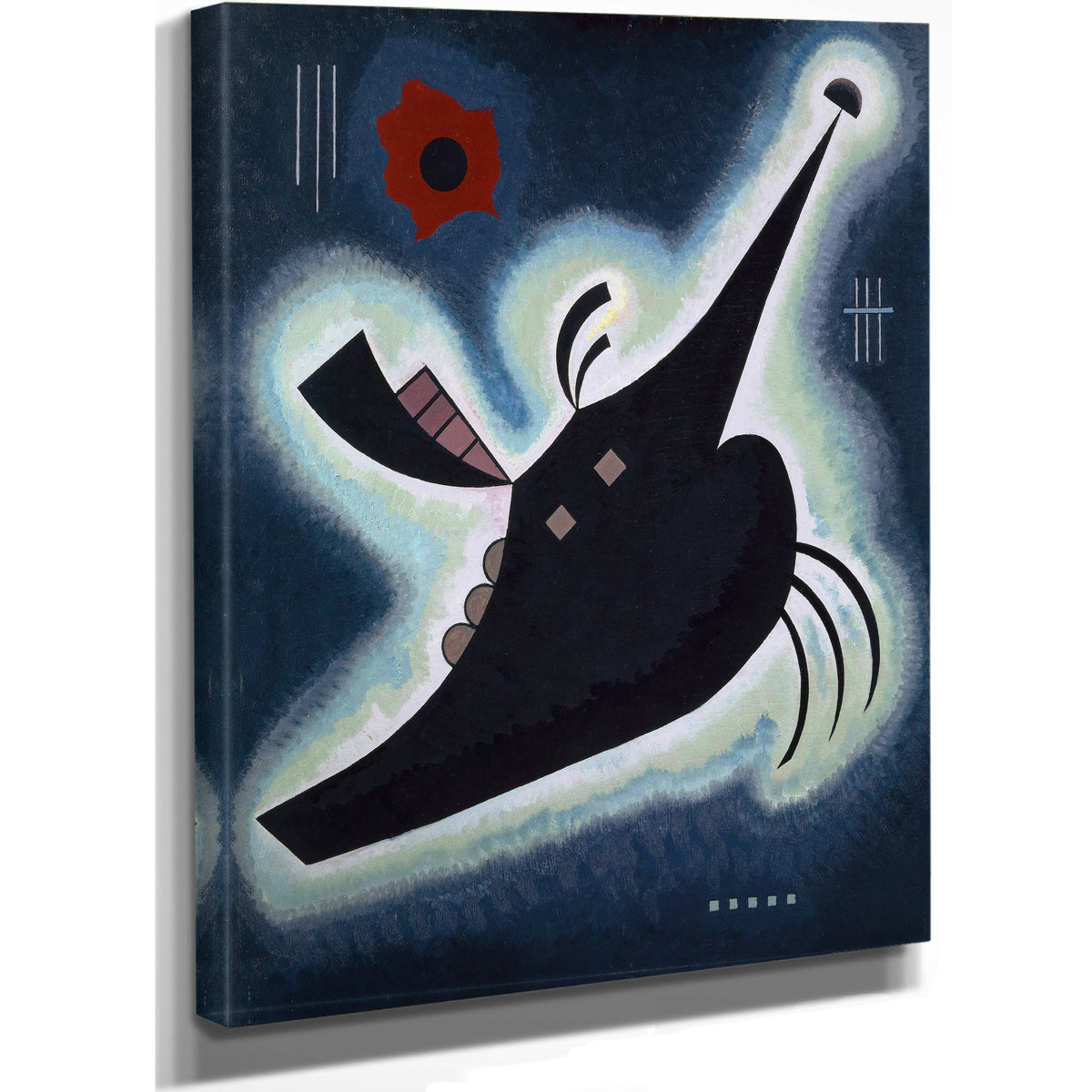 Pointy Black 1931 By Wassily Kandinsky