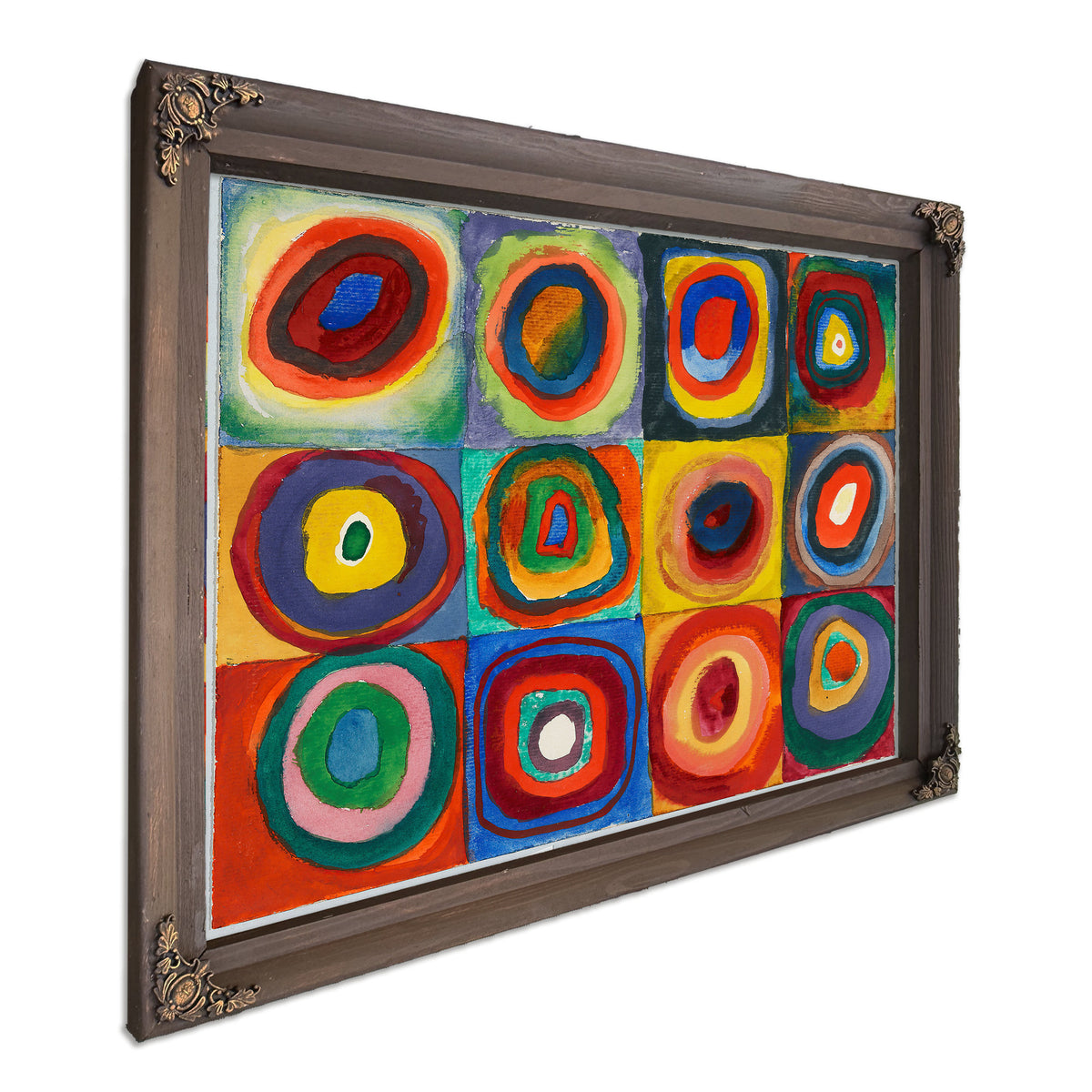 Quadrate Mit Konzentrischen Ringen By Wassily Kandinsky