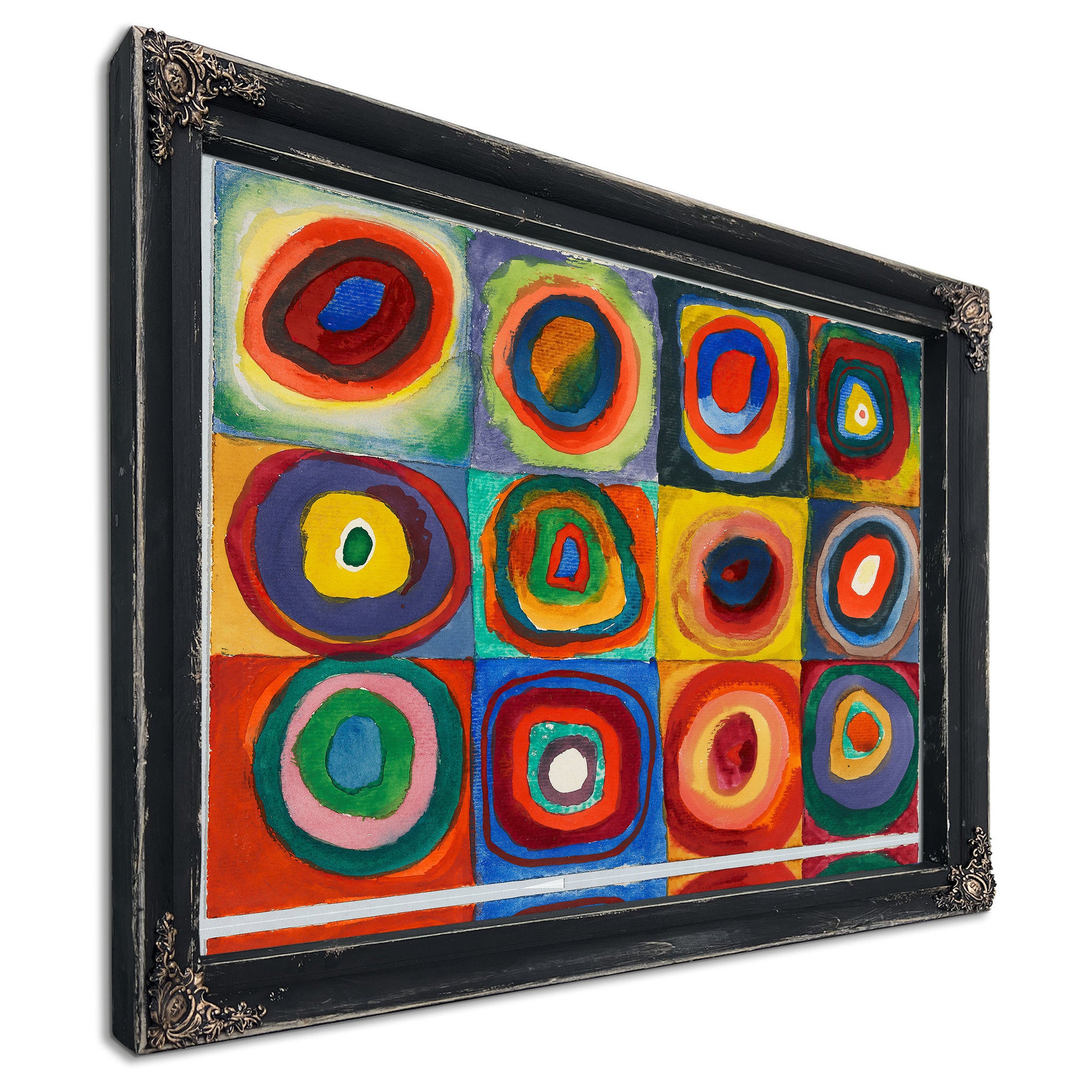 Quadrate Mit Konzentrischen Ringen By Wassily Kandinsky