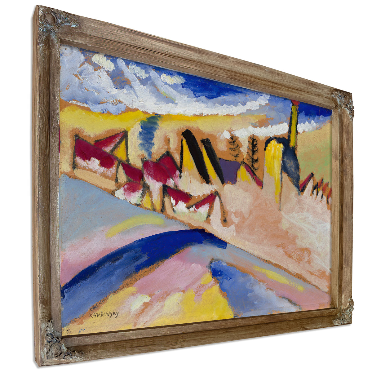 Study Winter No Ii 1911 By Wassily Kandinsky