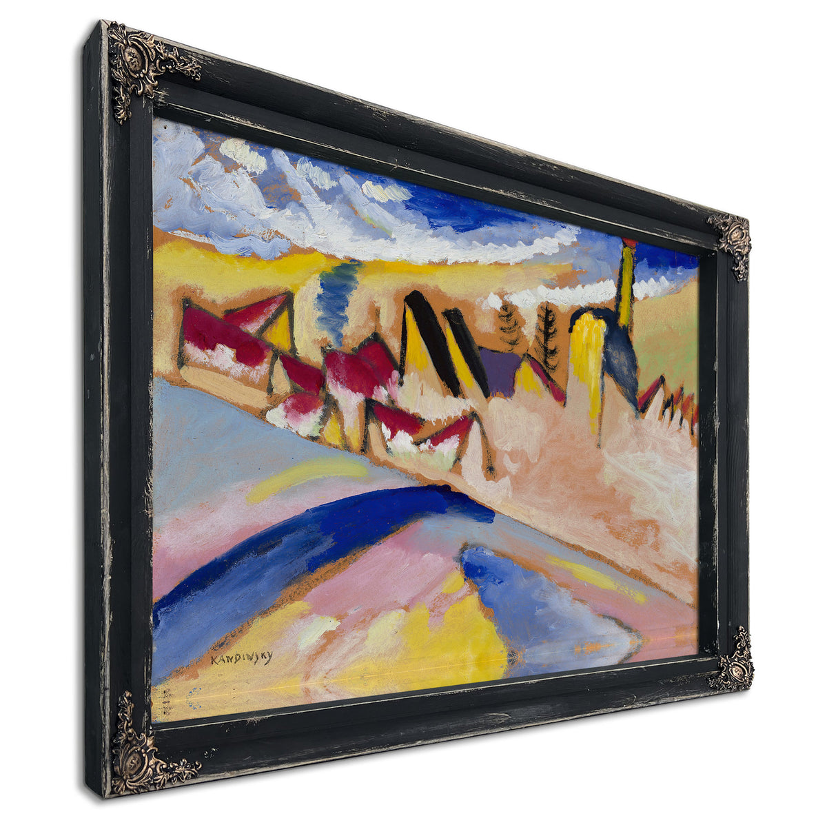 Study Winter No Ii 1911 By Wassily Kandinsky