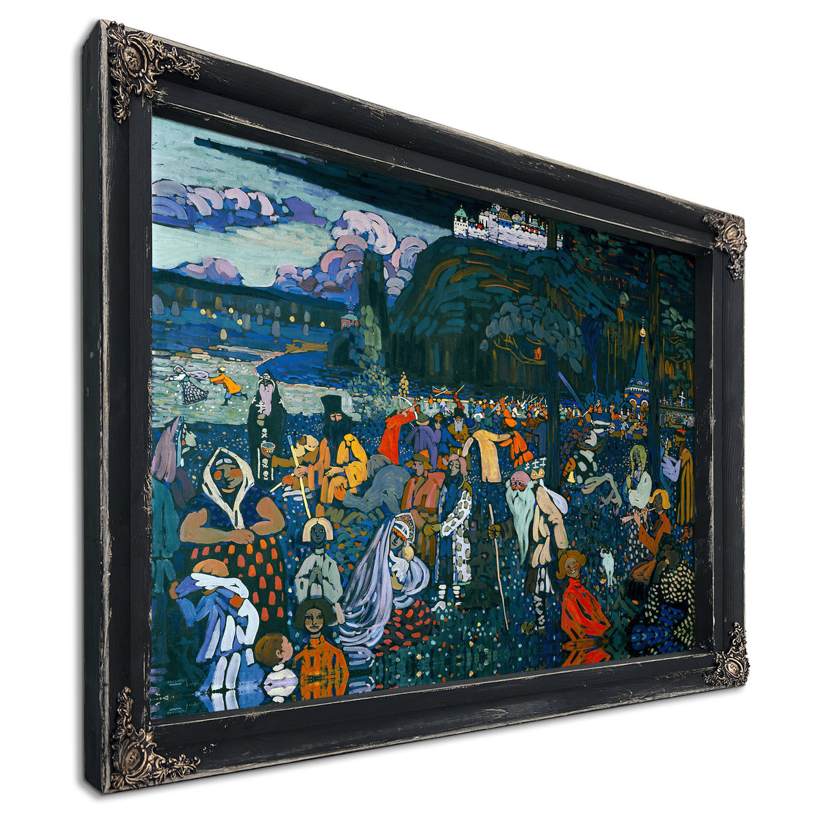 The Colorful Life 1907 By Wassily Kandinsky
