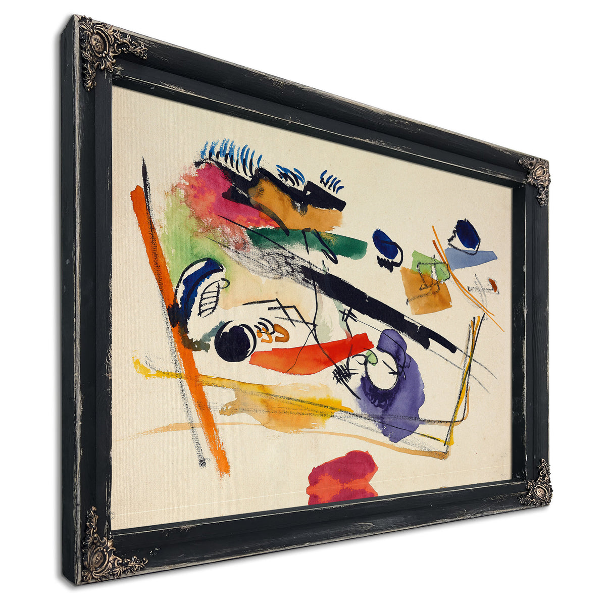 Untitled 1913 By Wassily Kandinsky