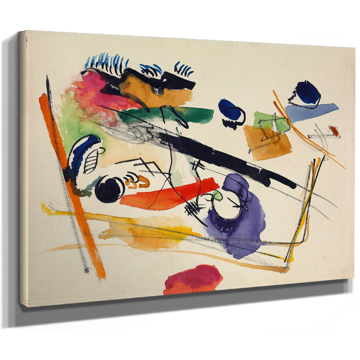 Untitled 1913 By Wassily Kandinsky