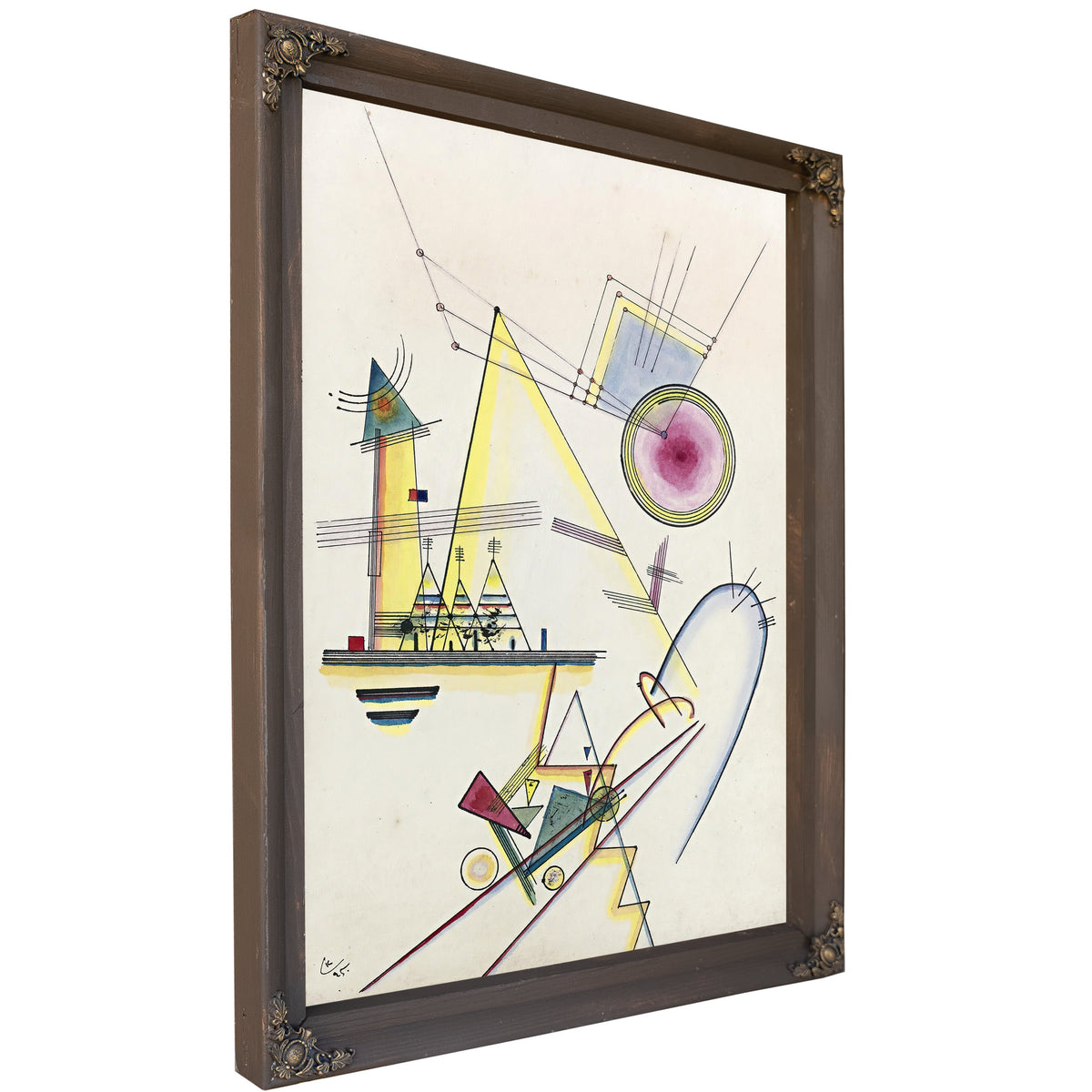 Zartes Gemut Delicate Soul 1925 By Wassily Kandinsky