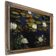 Water Lilies Study For The Youth And A Mermaid By Albert Edelfelt