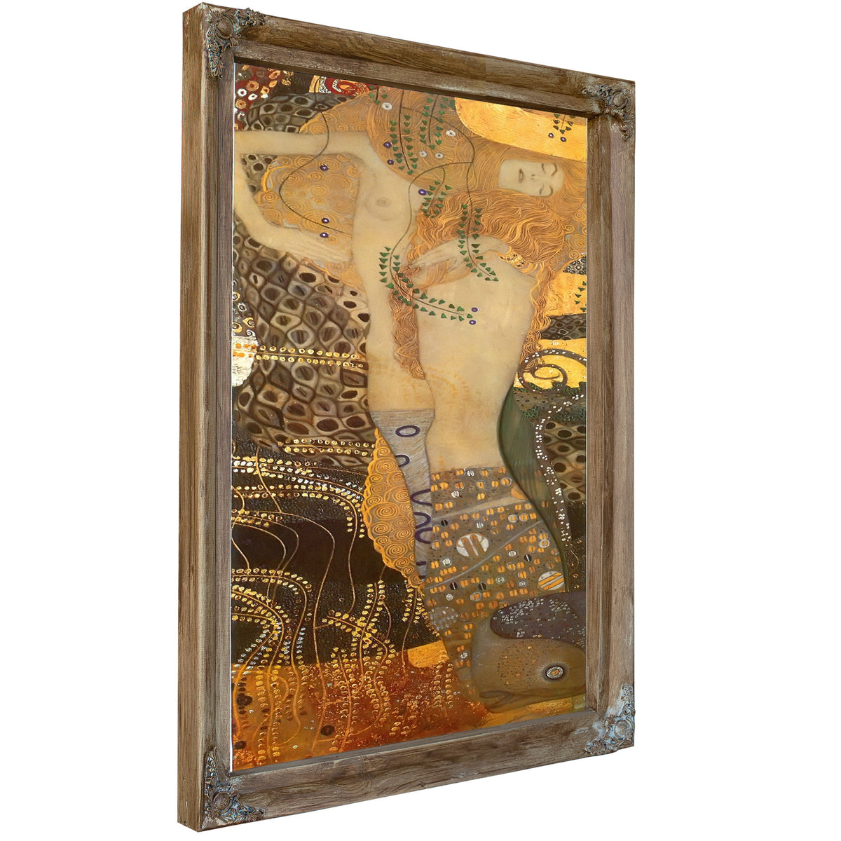 Water Snakes I by Gustav Klimt Fine Art Print.
