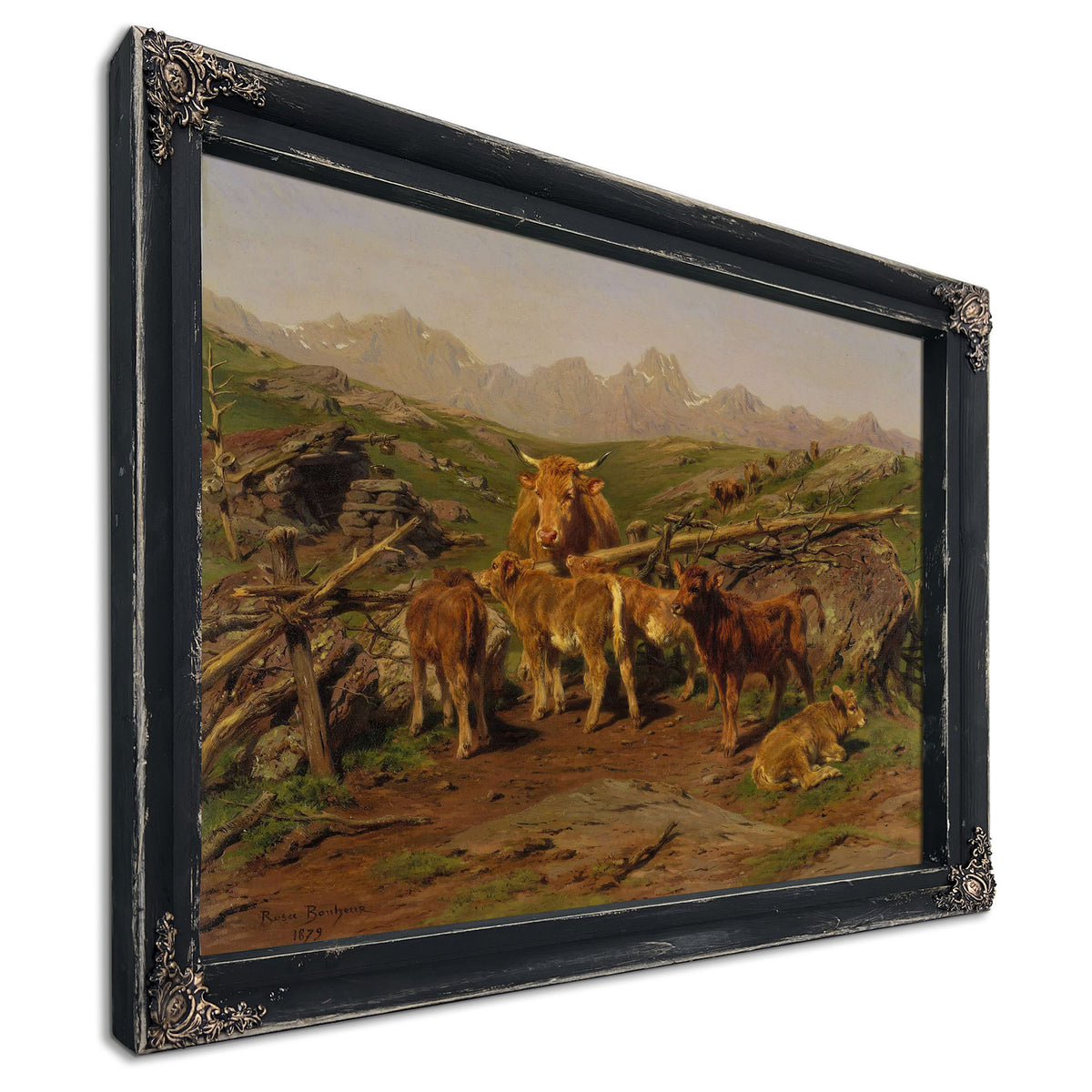 Weaning The Calves by Rosa Bonheur