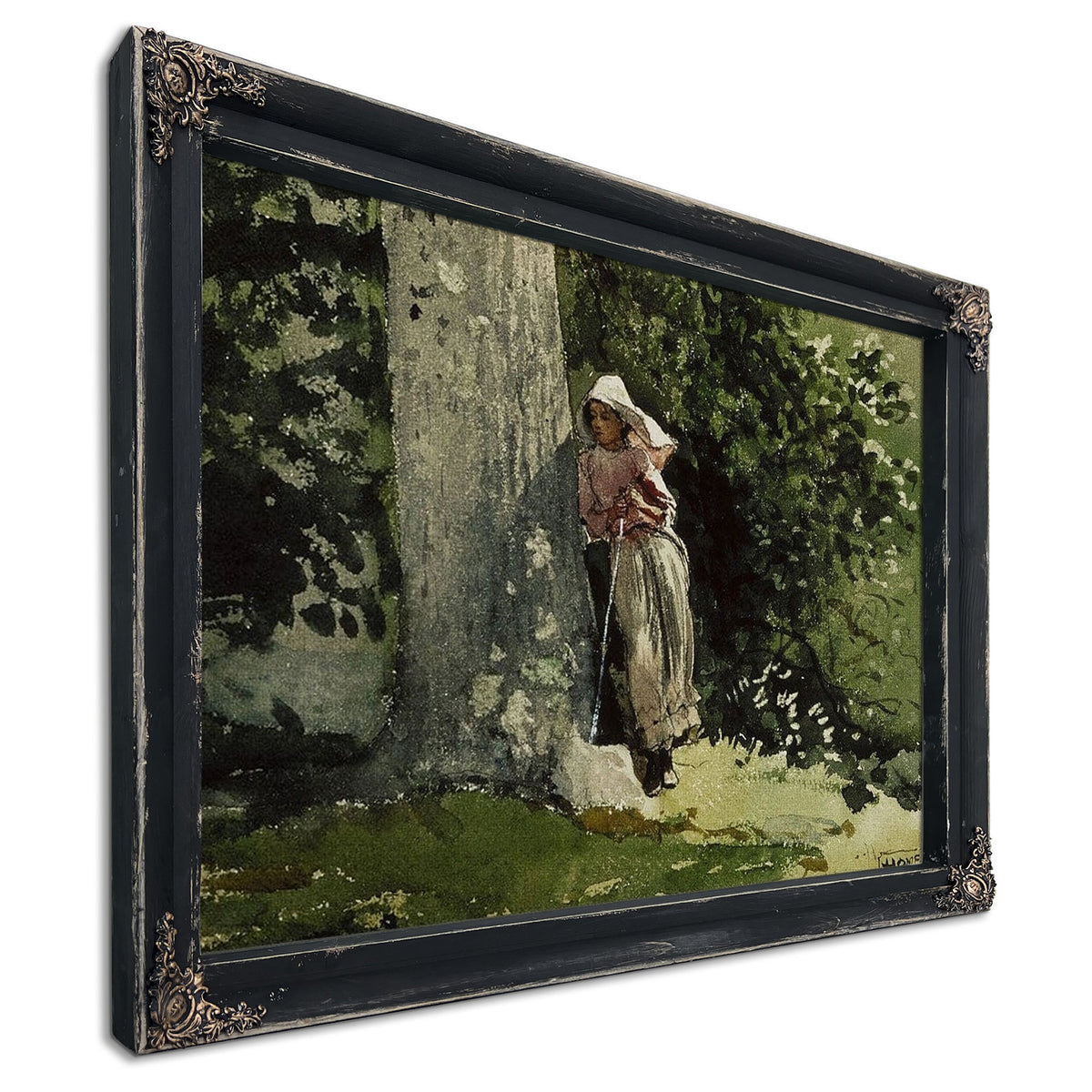 Weary By Winslow Homer