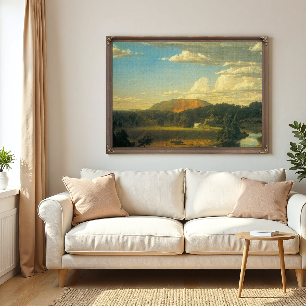 West Rock New Haven By Frederic Edwin Church