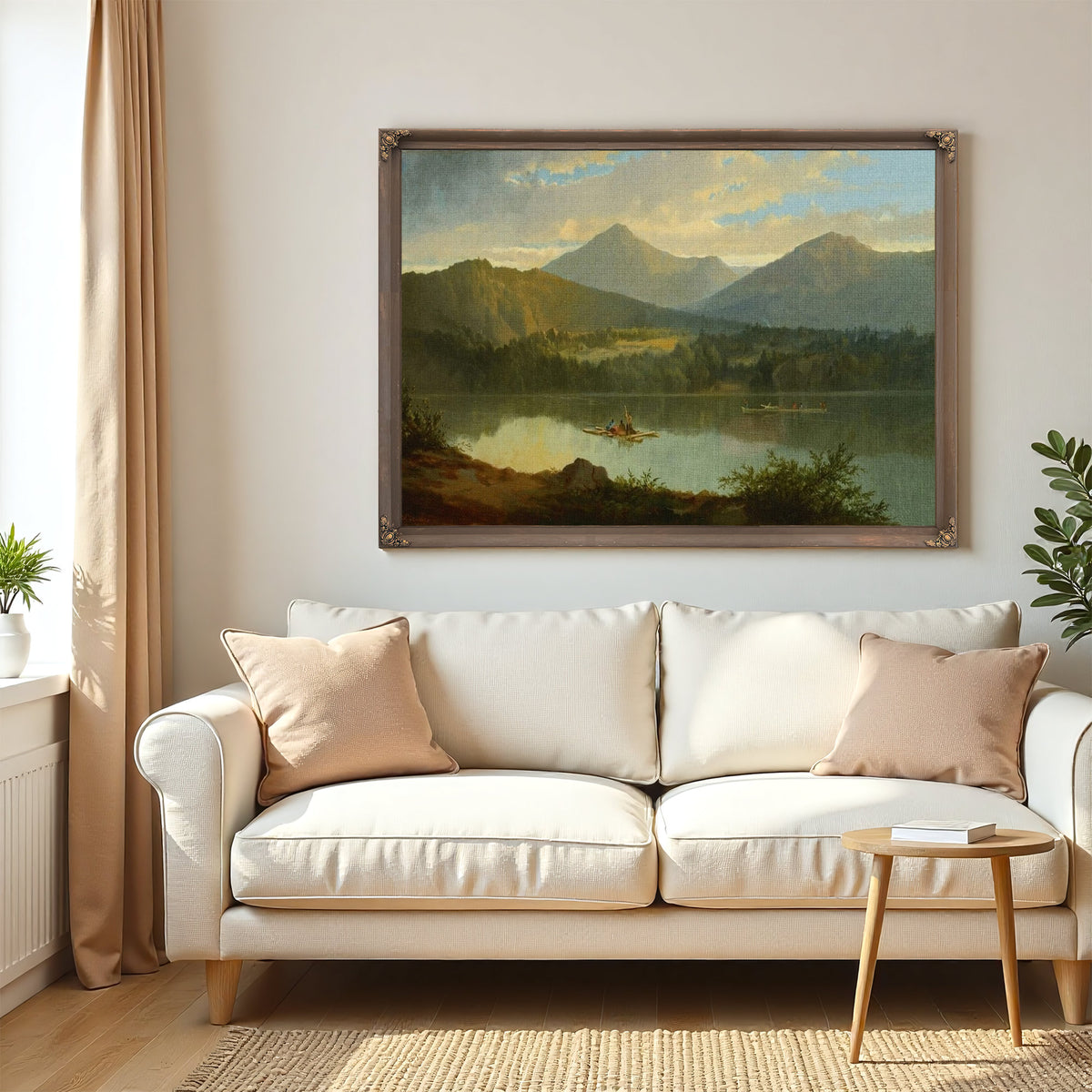 Western Landscape By John Mix Stanley