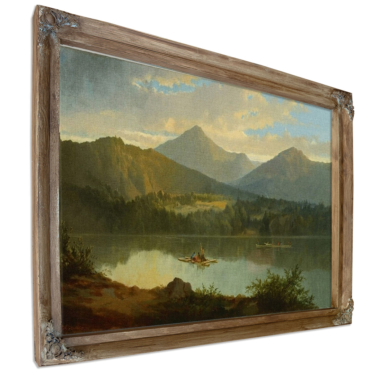 Western Landscape By John Mix Stanley