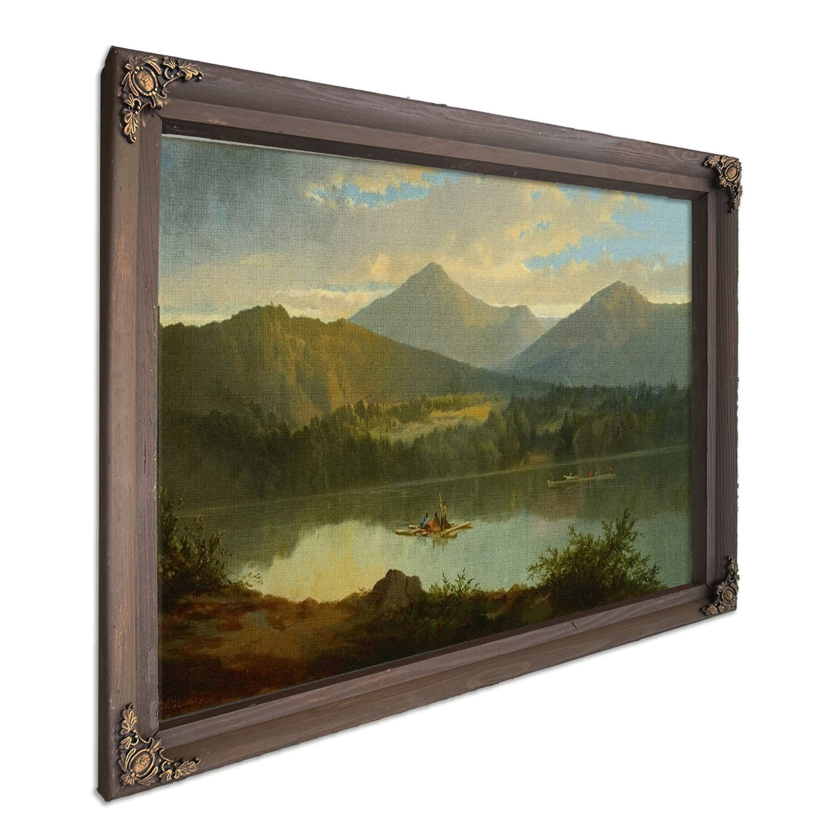 Western Landscape By John Mix Stanley