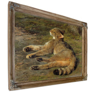 Wild Cat by Rosa Bonheur