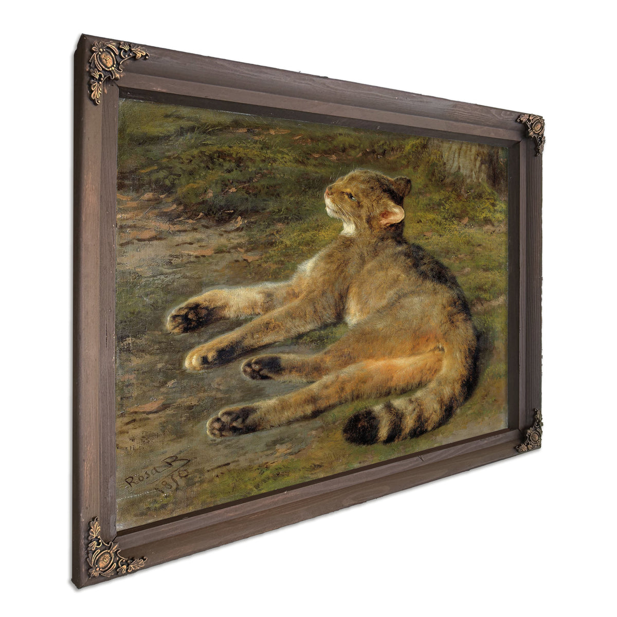 Wild Cat by Rosa Bonheur