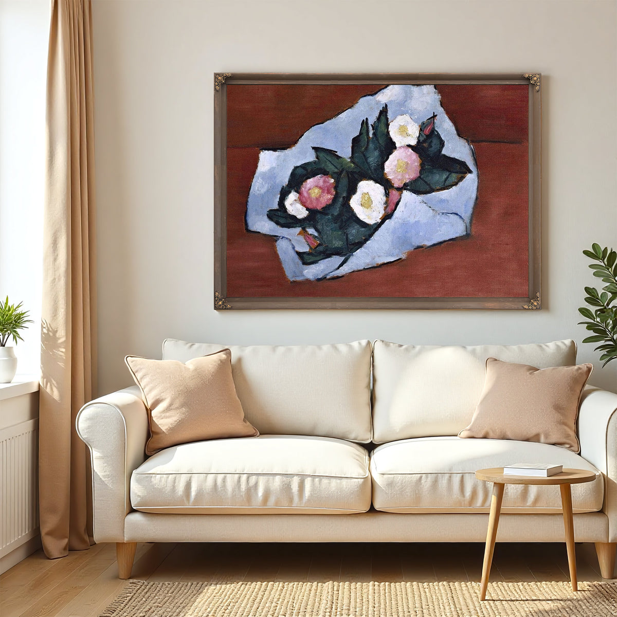Wild Roses By Marsden Hartley