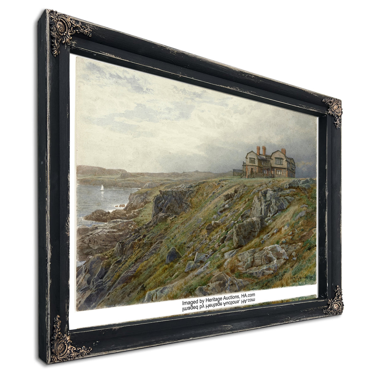 Graycliff Artist S Home Newport Rhode By William Trost Richards