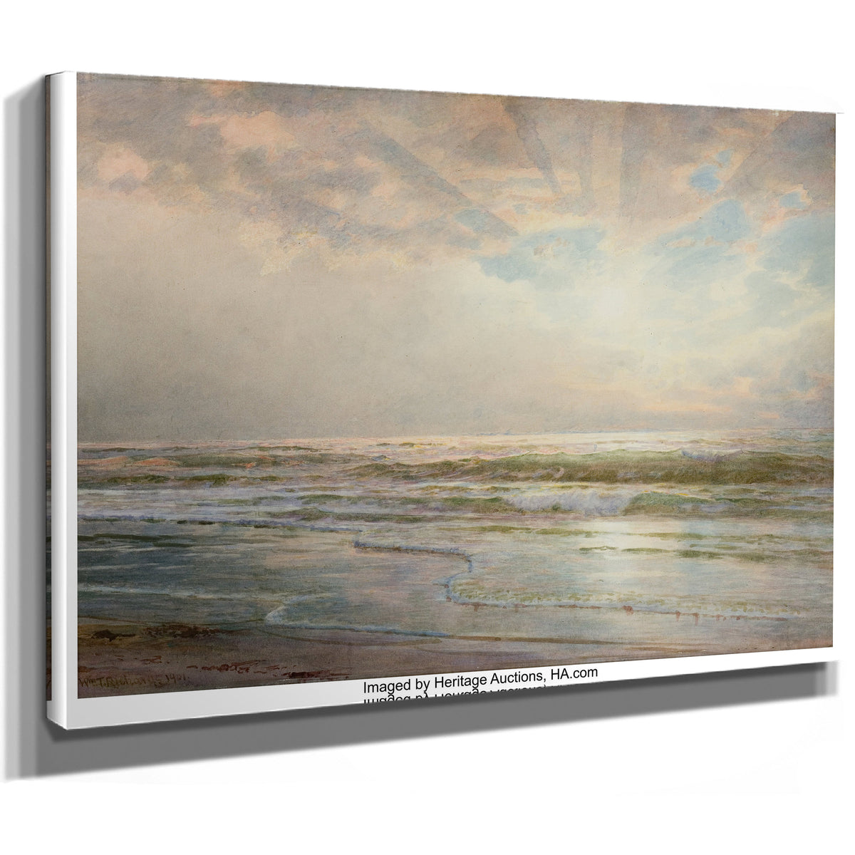 Seascape 1901 By William Trost Richards