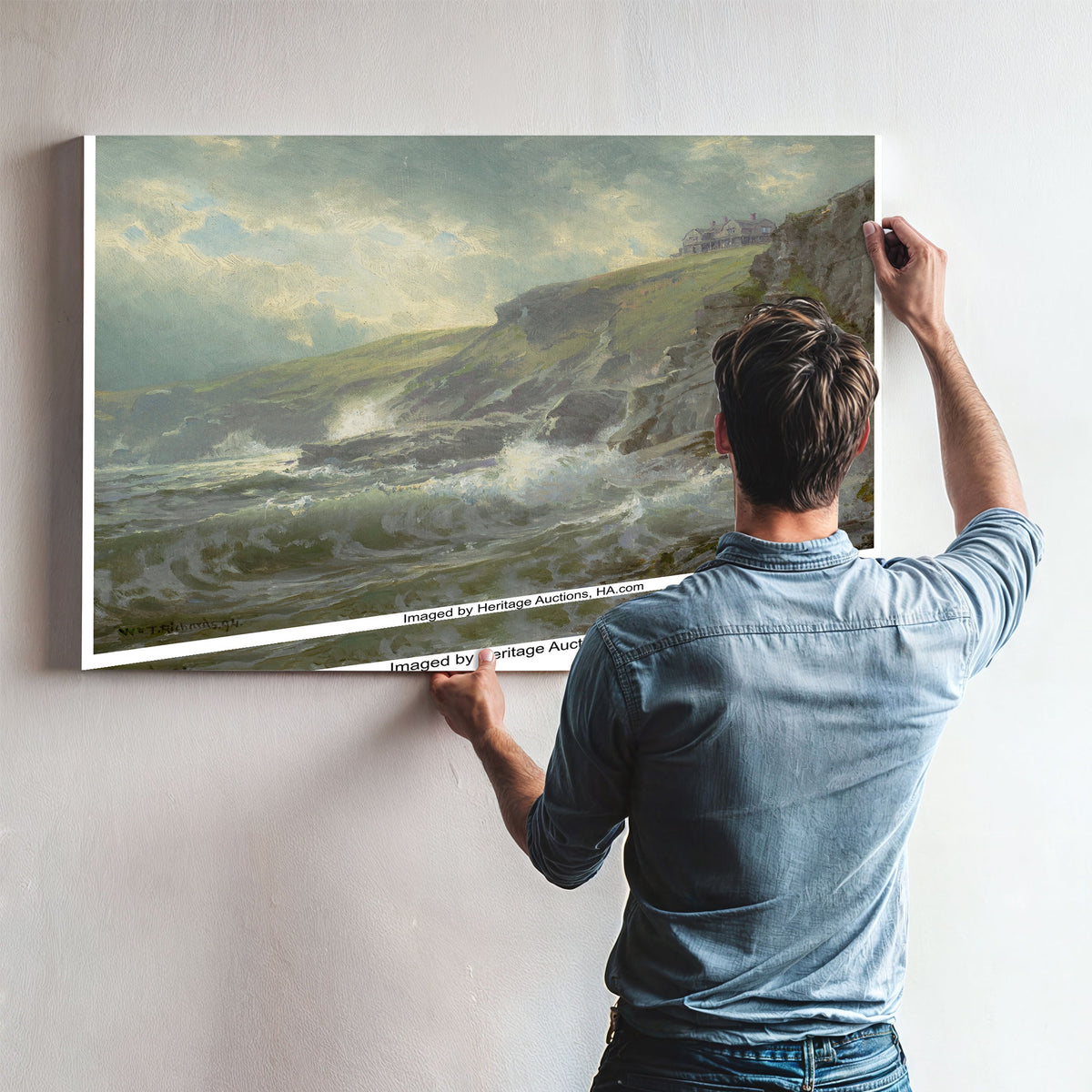 View the Artist S Home Graycliff By William Trost Richards