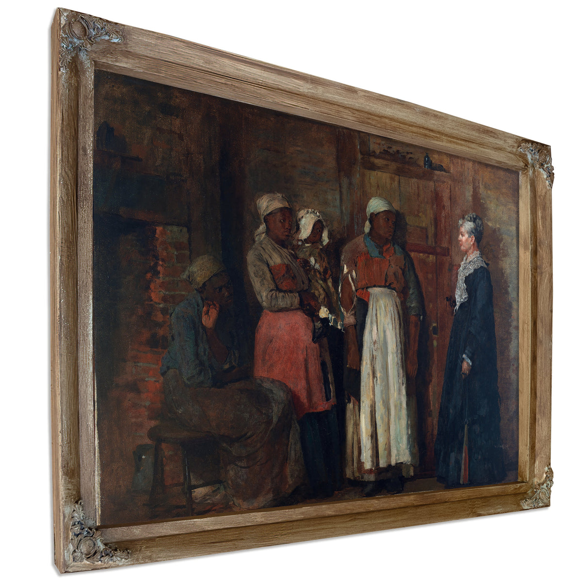 A Visit the Old Mistress 1876 By Winslow Homer