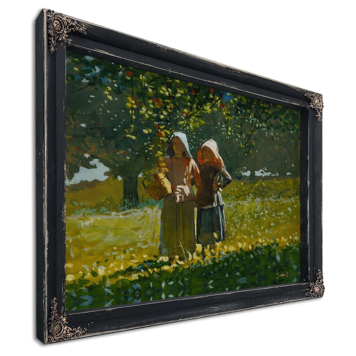 Apple Picking 1878 By Winslow Homer
