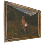 Crossing Pasture Circa 1871 1872 By Winslow Homer