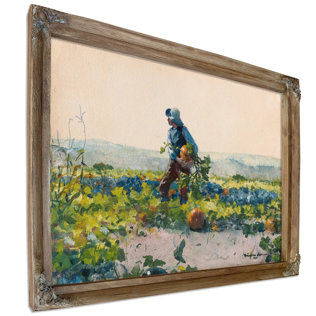 For to Be Farmers Boy 1887 By Winslow Homer