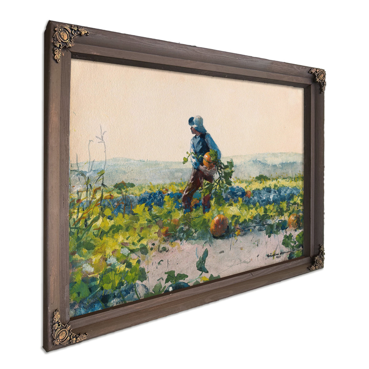 For to Be Farmers Boy 1887 By Winslow Homer