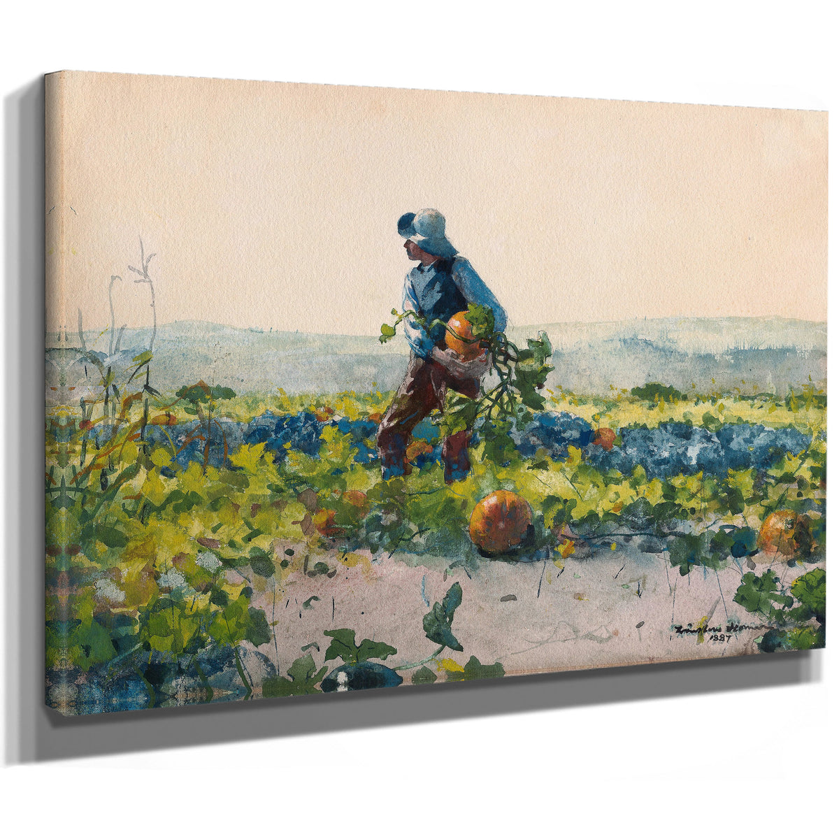 For to Be Farmers Boy 1887 By Winslow Homer