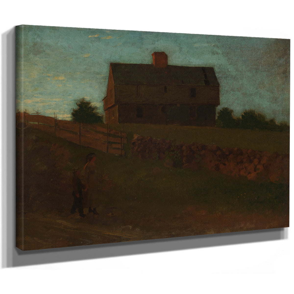 Garrison House York Maine 1875 By Winslow Homer