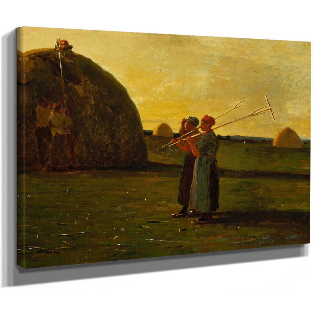 Haymakers 1867 By Winslow Homer