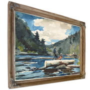 Hudson River Logging 1891 1892 By Winslow Homer