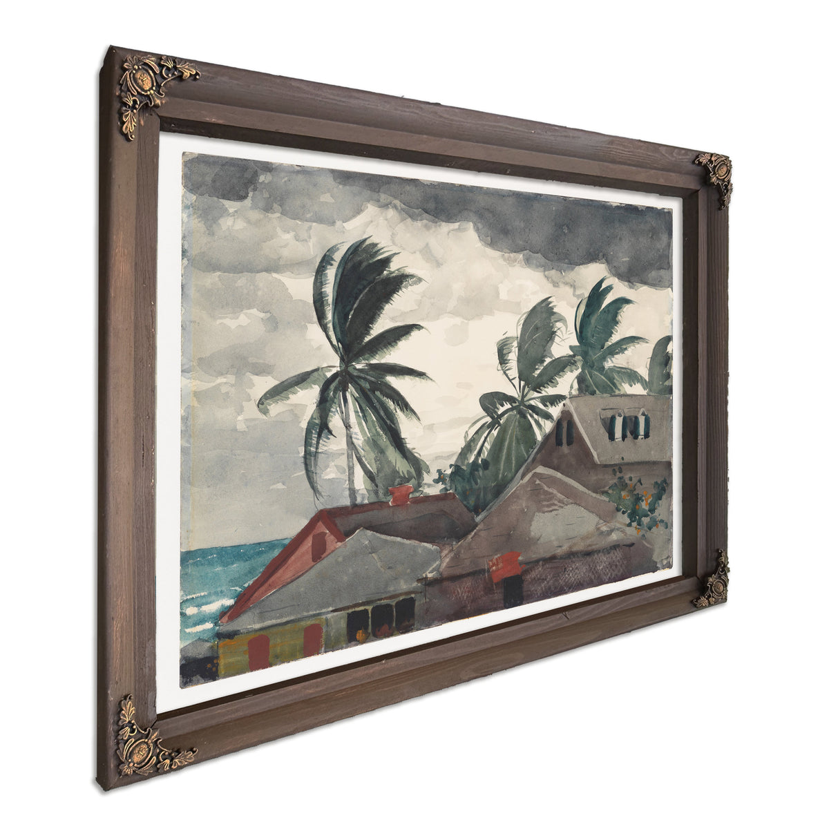 Hurricane Bahamas 1898 By Winslow Homer