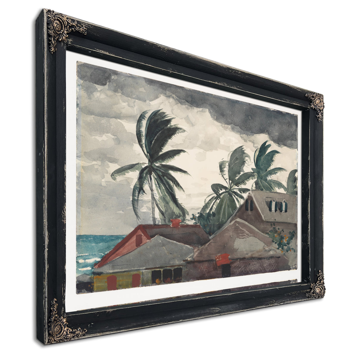 Hurricane Bahamas 1898 By Winslow Homer