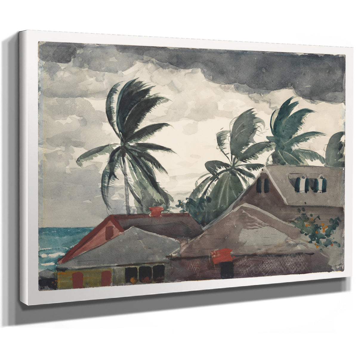 Hurricane Bahamas 1898 By Winslow Homer