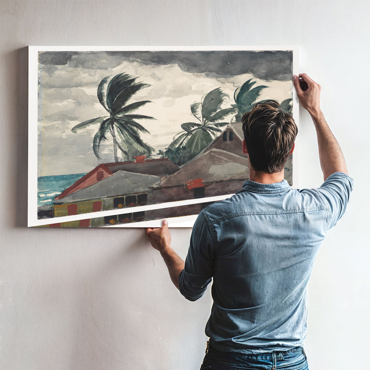 Hurricane Bahamas 1898 By Winslow Homer